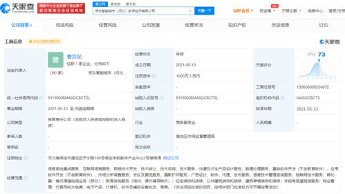 京东云计算在河北成立数字经济新公司 深耕数据处理服务，赋能区域数字化转型